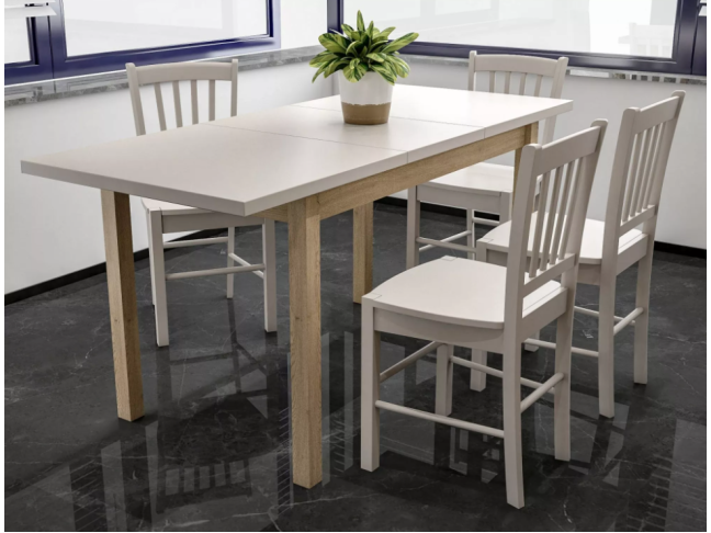 Išskleidžiamas stalas ADAM 90x65(125) 4 Išskleidžiamas stalas ADAM 90x65(125) 4