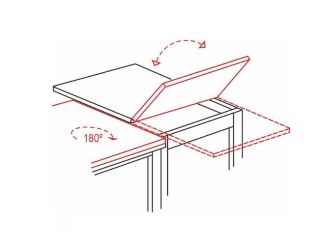 Išskleidžiamas stalas FLIP 6