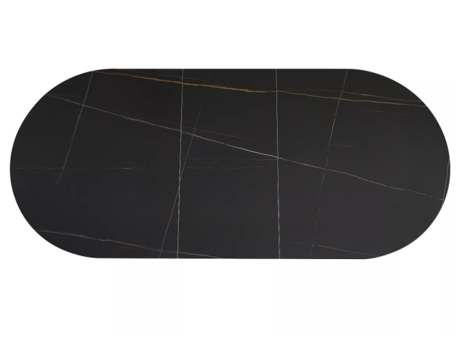 Išskleidžiamas ovalus stalas GASTON CERAMIC 140 4 Išskleidžiamas ovalus stalas GASTON CERAMIC 140 4