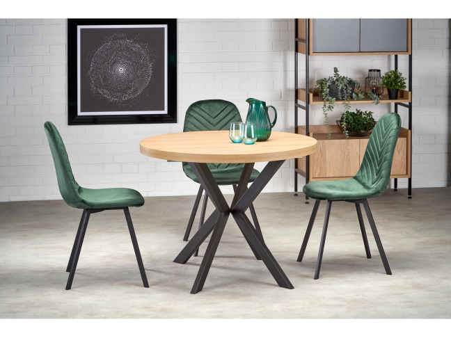 Išskleidžiamas apvalus stalas PERONI Išskleidžiamas apvalus stalas PERONI