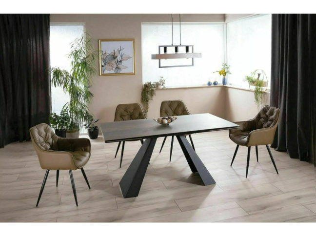 Išskleidžiamas stalas SALVADORE 160 CERAMIC LEGNO