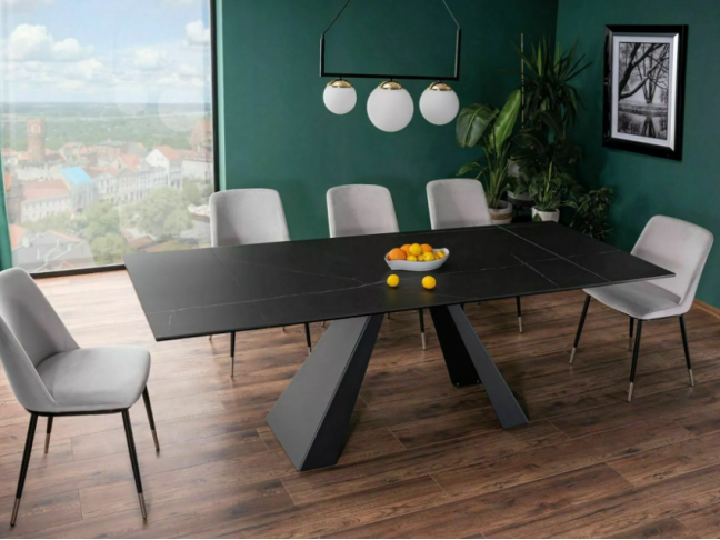 Išskleidžiamas stalas SALVADORE 160 ITALIAN CERAMIC