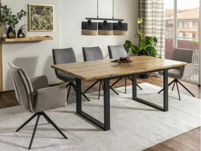 Išskleidžiamas stalas UMBERTO II 160 Išskleidžiamas stalas UMBERTO II 160