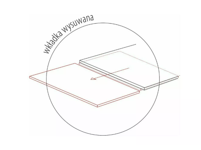 Išskleidžiamas stalas WESTIN 160 CERAMIC LEGNO 10