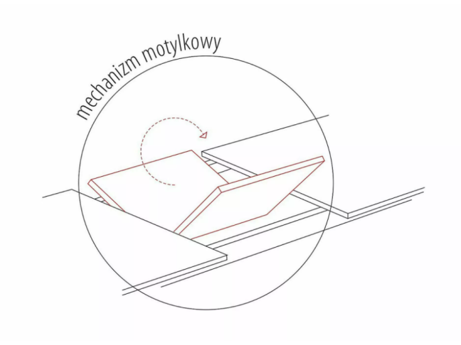 Išskleidžiamas stiklinis stalas LEONARDO 140 4