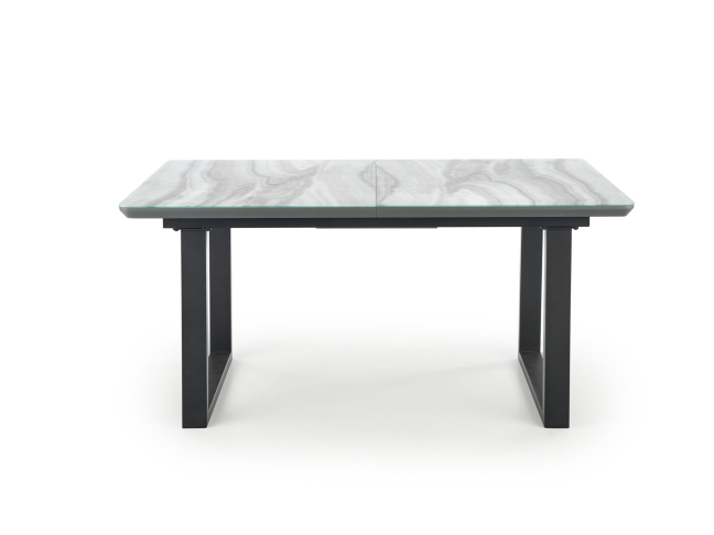 Išskleidžiamas stiklinis stalas MARLEY 6 Išskleidžiamas stiklinis stalas MARLEY 6