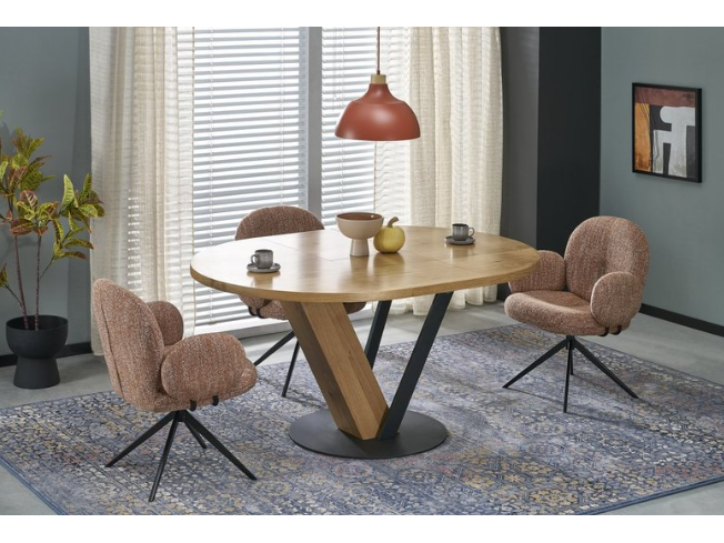 Išskleidžiamas apvalus stalas FANIS O 1