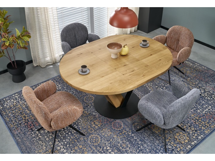 Išskleidžiamas apvalus stalas FANIS O 2