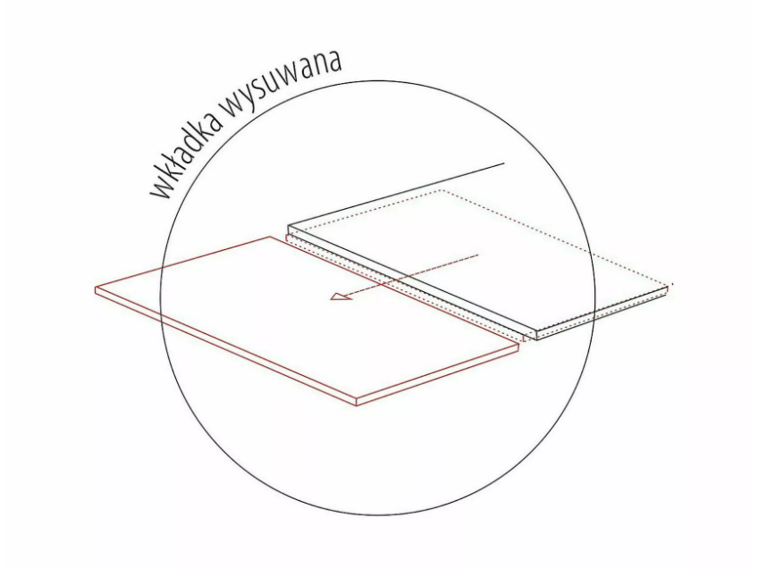 Išskleidžiamas stalas INFINITY CERAMIC 12 Išskleidžiamas stalas INFINITY CERAMIC 12