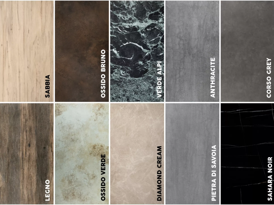 Išskleidžiamas stalas SALVADORE 160 ITALIAN CERAMIC 8