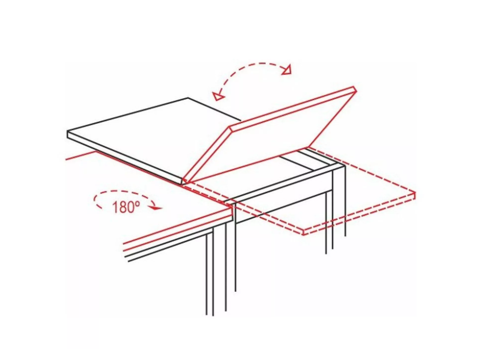 Išskleidžiamas stalas FLIP 80 6 Išskleidžiamas stalas FLIP 80 6