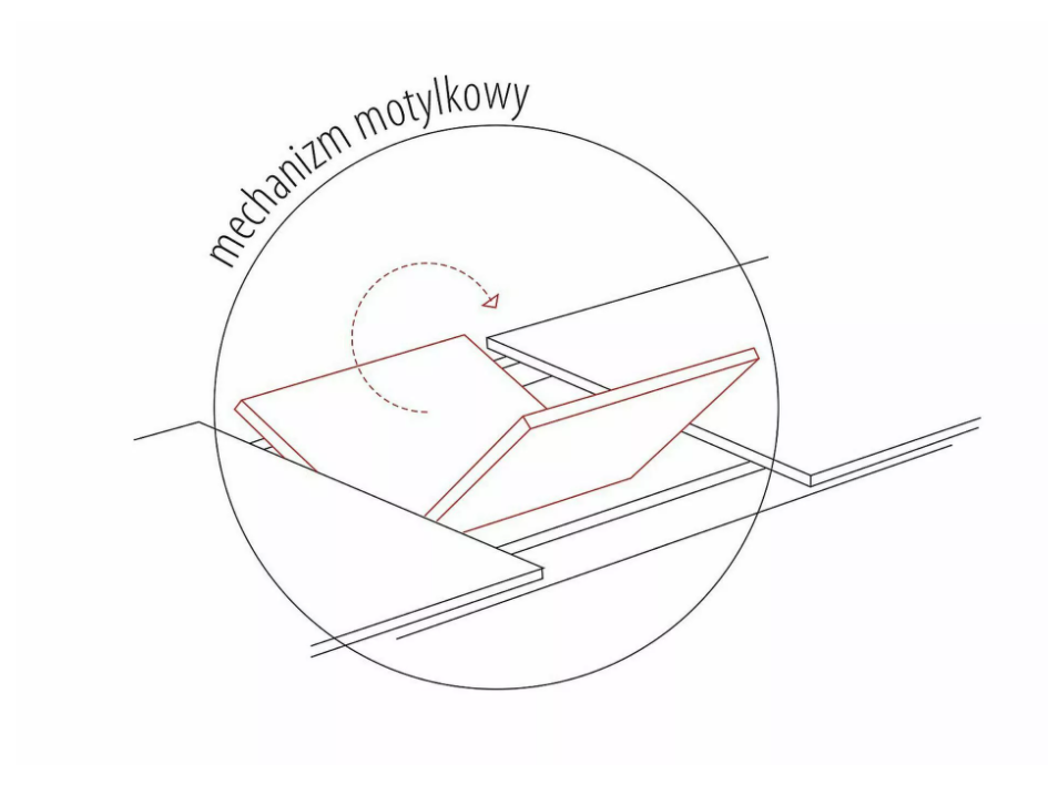 Išskleidžiamas stalas SATURN II CERAMIC 10 Išskleidžiamas stalas SATURN II CERAMIC 10