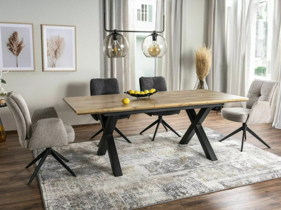 Išskleidžiamas stalas XAVIERO II 160 Išskleidžiamas stalas XAVIERO II 160