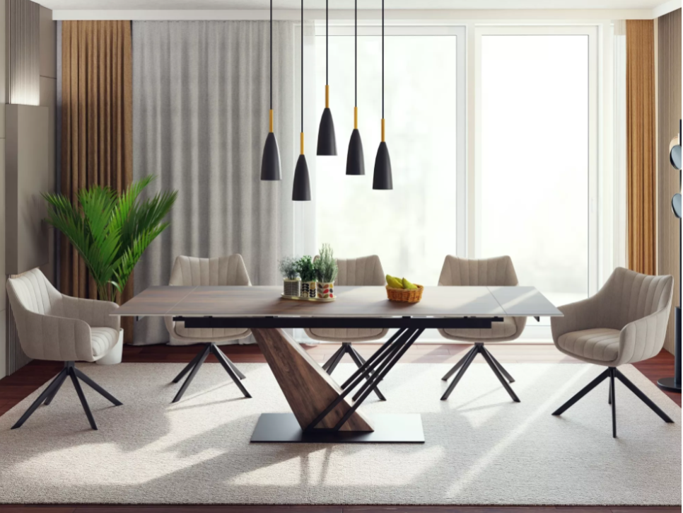 Išskleidžiamas stalas GENESIS 160 Išskleidžiamas stalas GENESIS 160