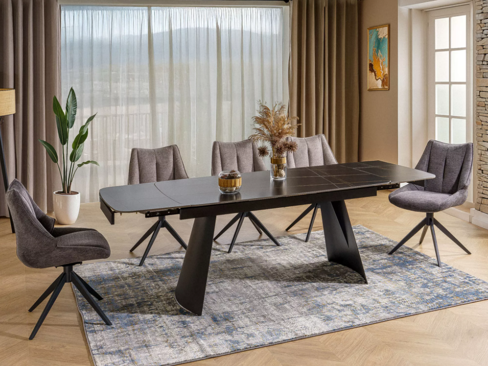 Išskleidžiamas stalas BACARDI 160 Išskleidžiamas stalas BACARDI 160