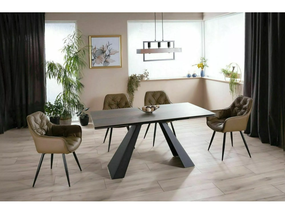 Išskleidžiamas stalas SALVADORE 160 CERAMIC LEGNO