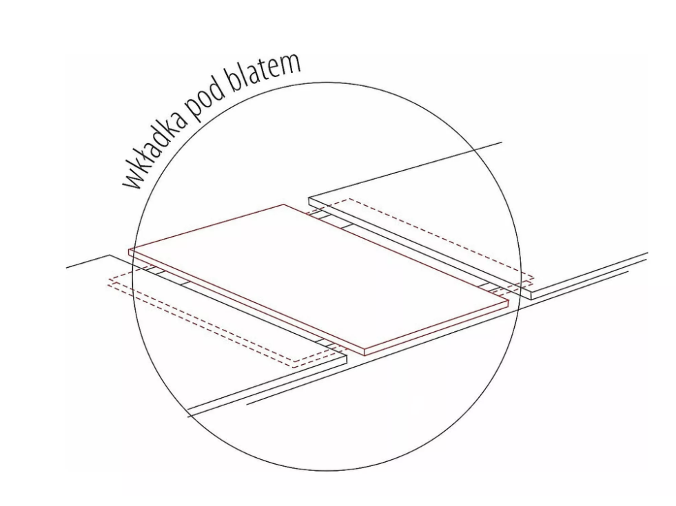 Išskleidžiamas stalas EXEL 9 Išskleidžiamas stalas EXEL 9