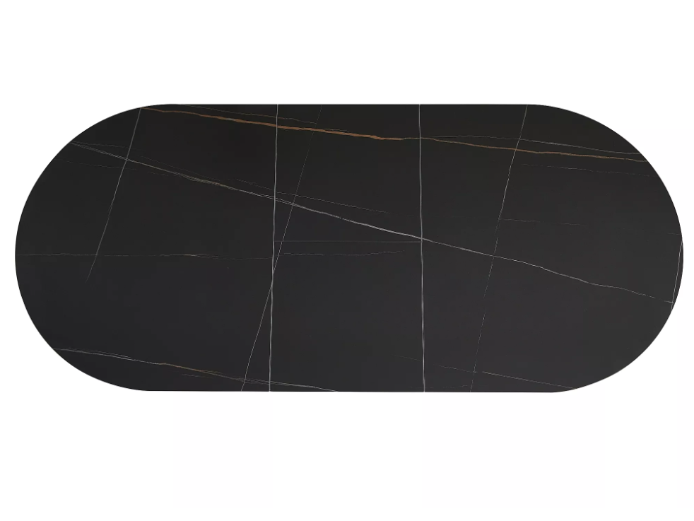 Išskleidžiamas ovalus stalas GASTON CERAMIC 140 4 Išskleidžiamas ovalus stalas GASTON CERAMIC 140 4