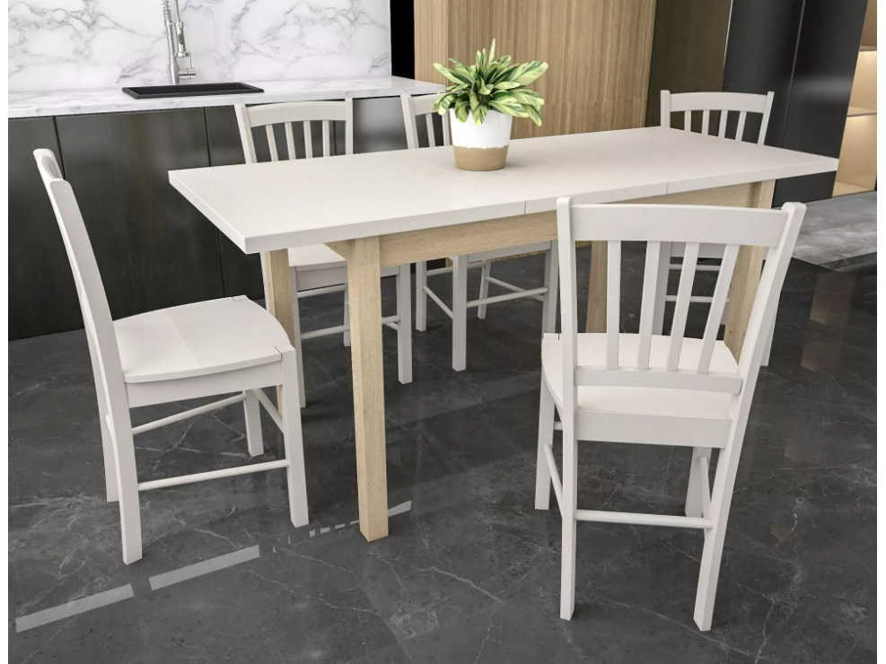 Išskleidžiamas stalas ADAM 90x65(125) 1 Išskleidžiamas stalas ADAM 90x65(125) 1