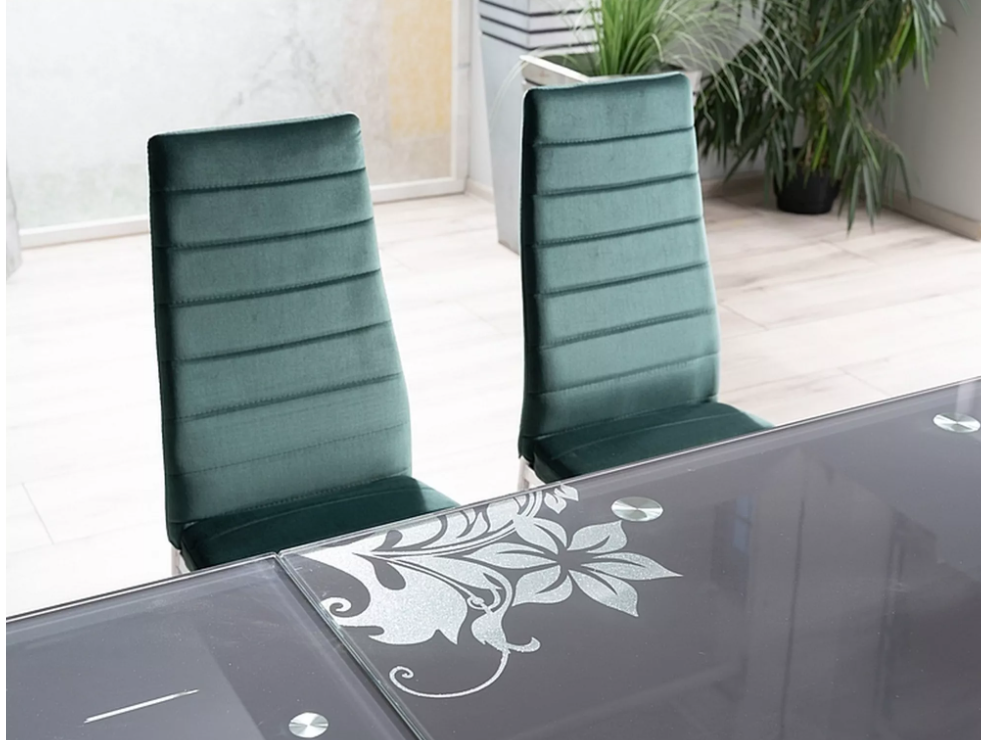 Išskleidžiamas stiklinis stalas GD-017 5