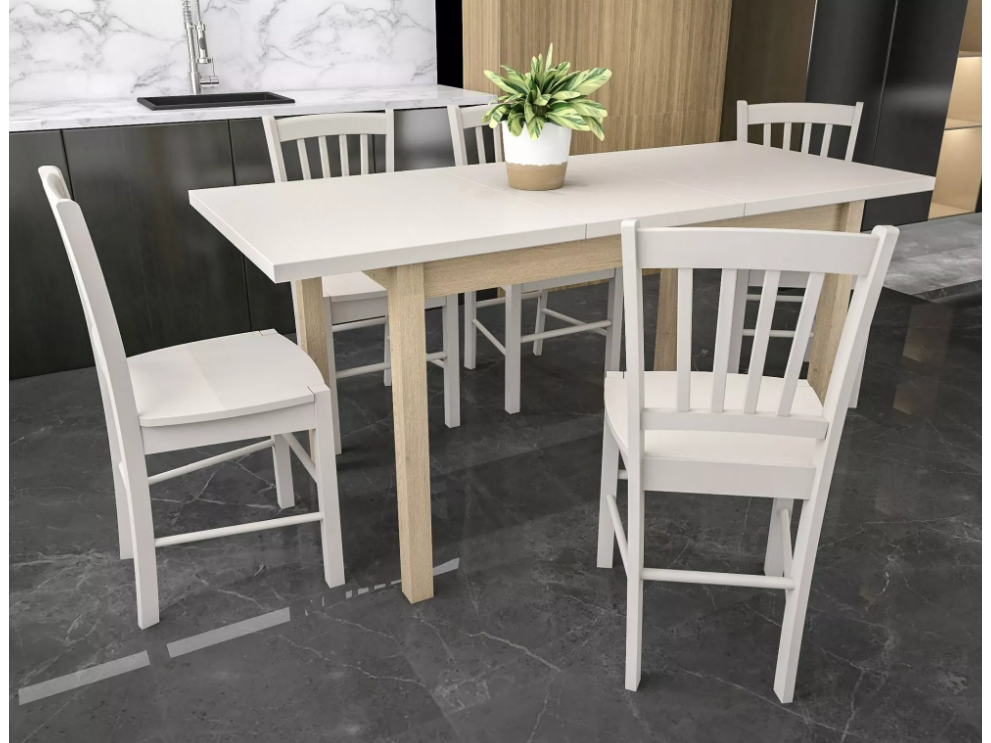 Išskleidžiamas stalas ADAM 120x68(160) 3