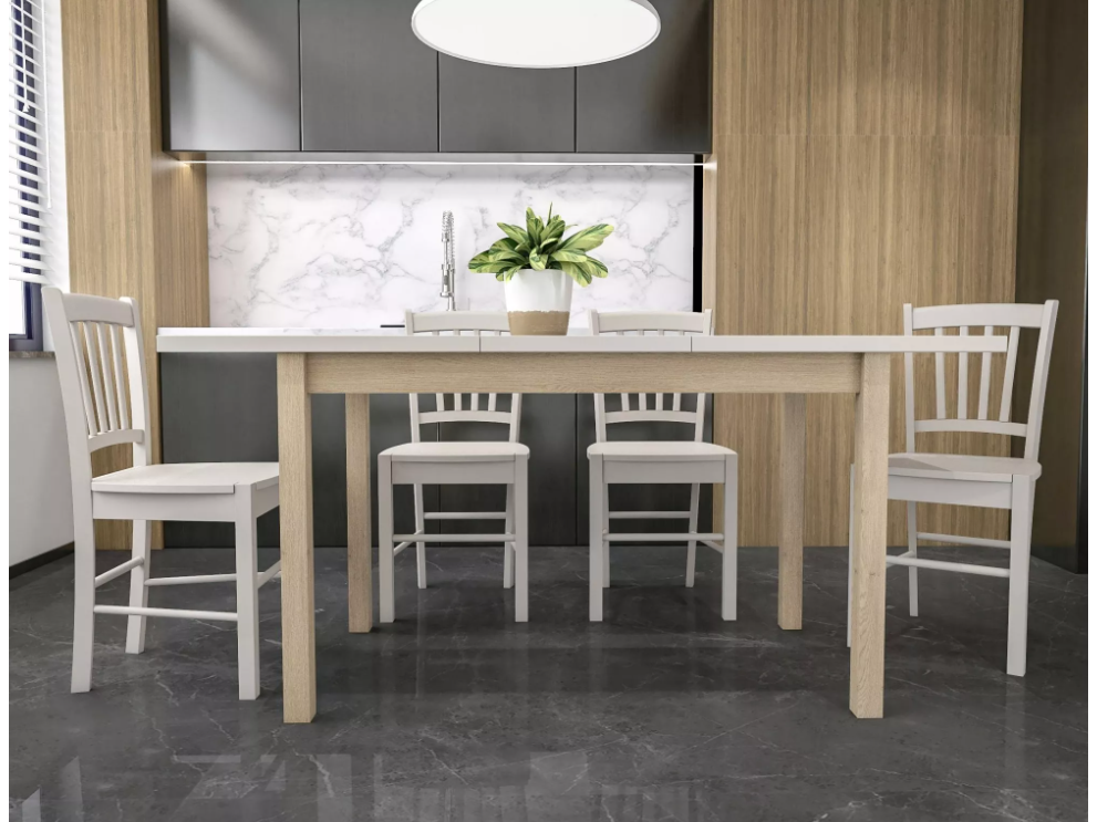 Išskleidžiamas stalas ADAM 90x65(125) 3 Išskleidžiamas stalas ADAM 90x65(125) 3