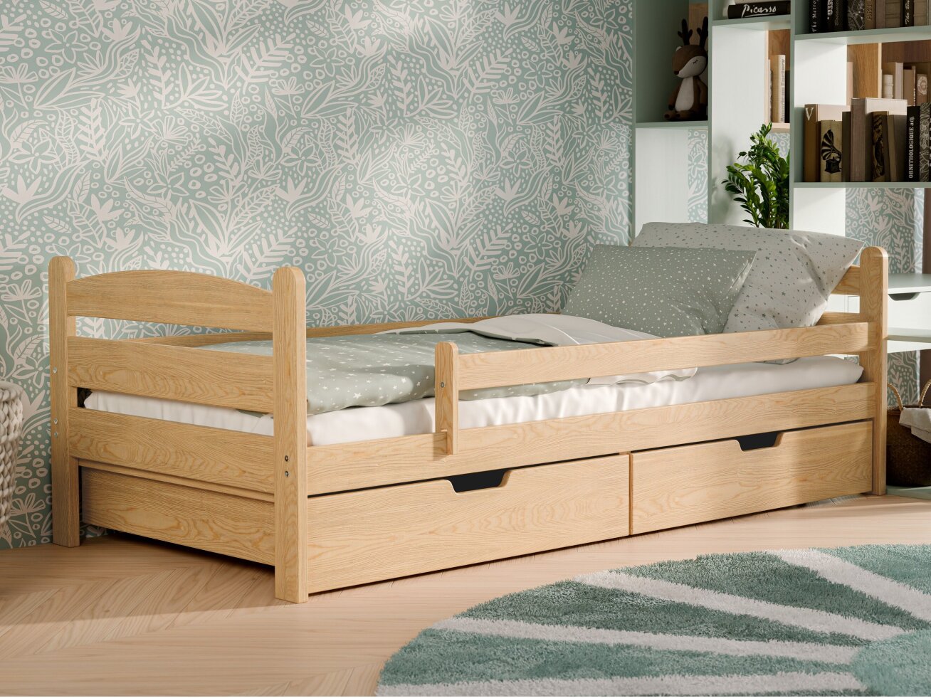 Jaunuolio lova su stalčiais MAURICIUS Jaunuolio lova su stalčiais MAURICIUS