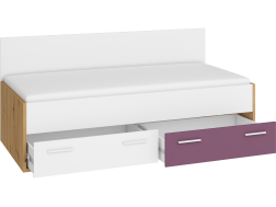 Jaunuolio lova su stalčiais HEY-10