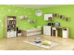 Jaunuolio lova su stalčiais KIT-04