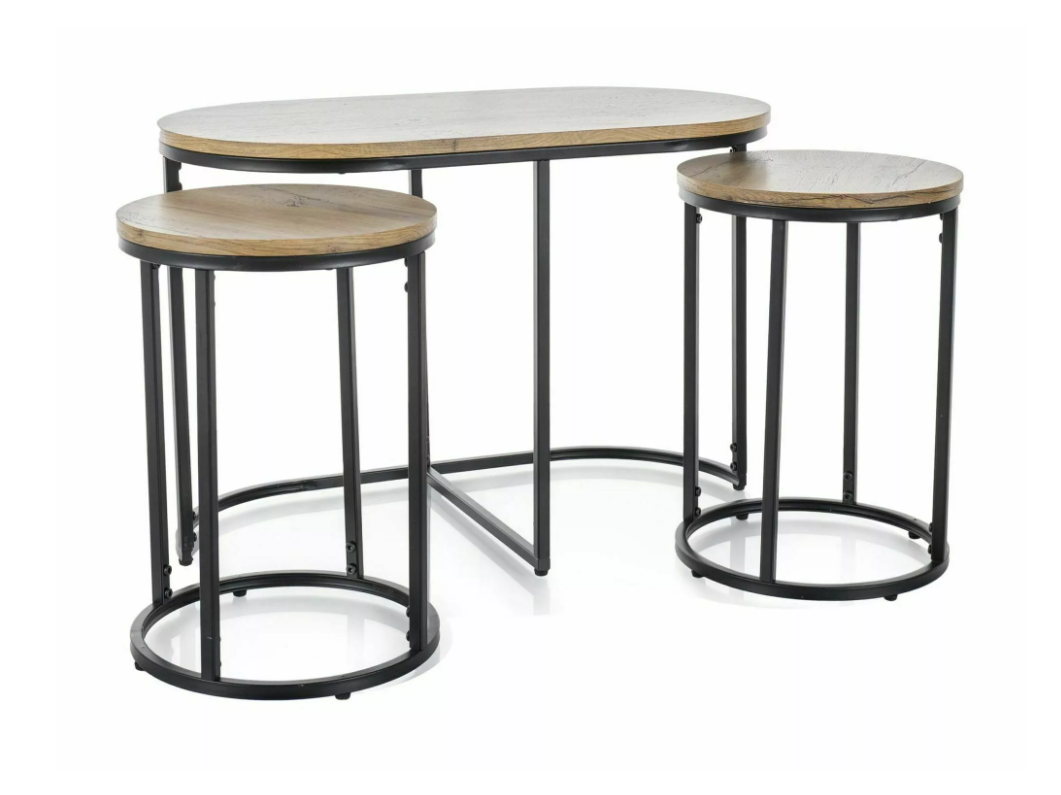 Kavos staliukų rinkinys TWIX Kavos staliukų rinkinys TWIX