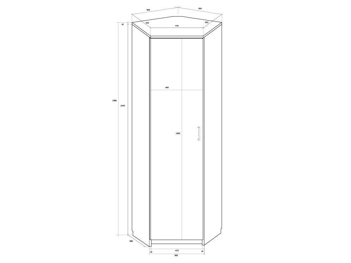 Kampinė spinta 3 Kampinė spinta 3