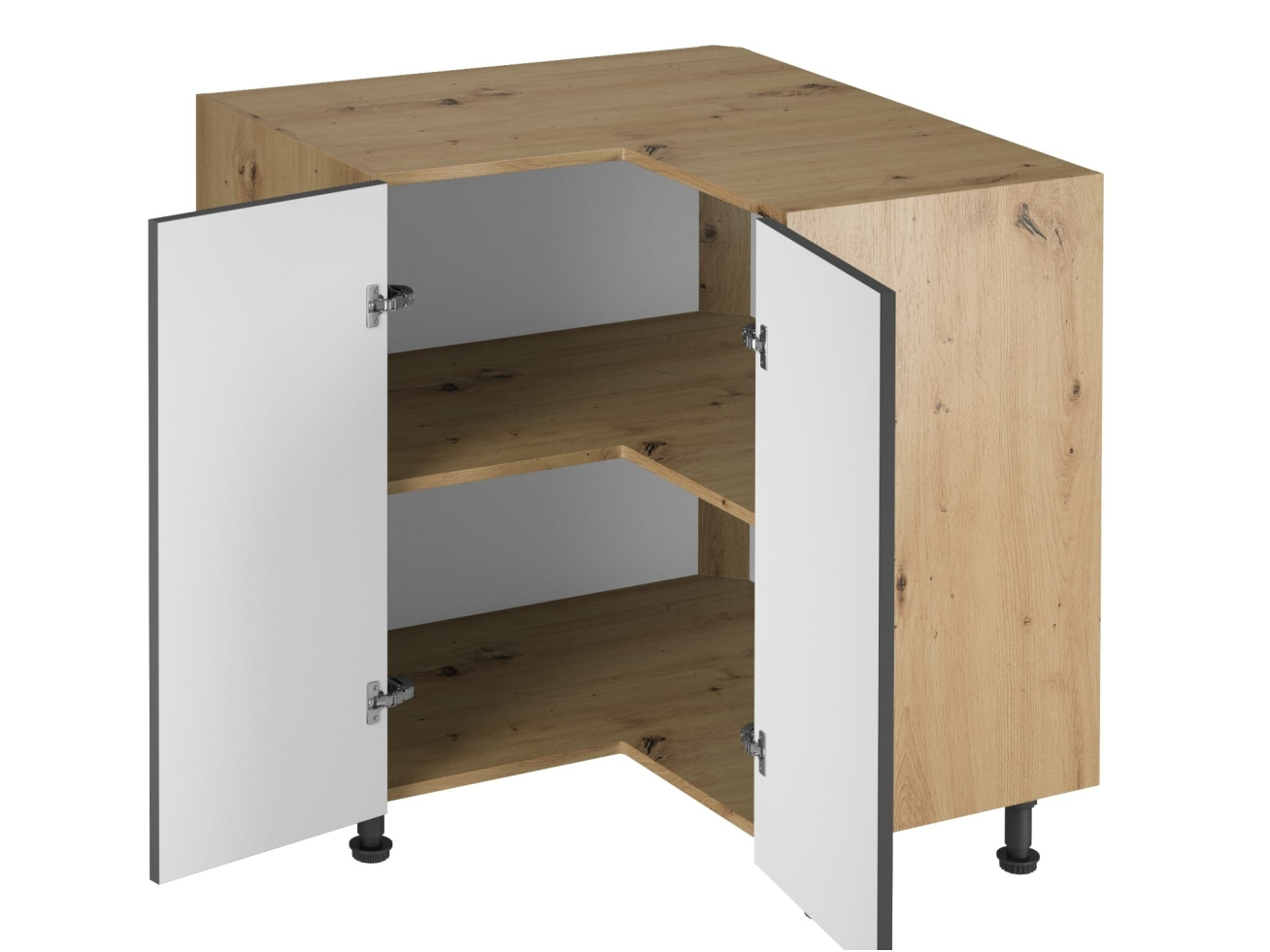 Kampinė apatinė spintelė Langen D90N 1