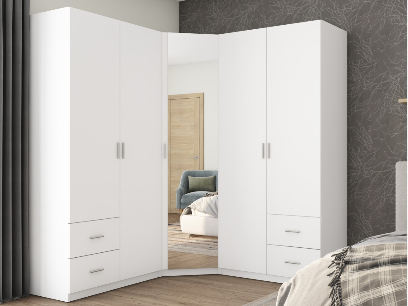 Kampinė spinta MBL 189/214 1 Kampinė spinta MBL 189/214 1