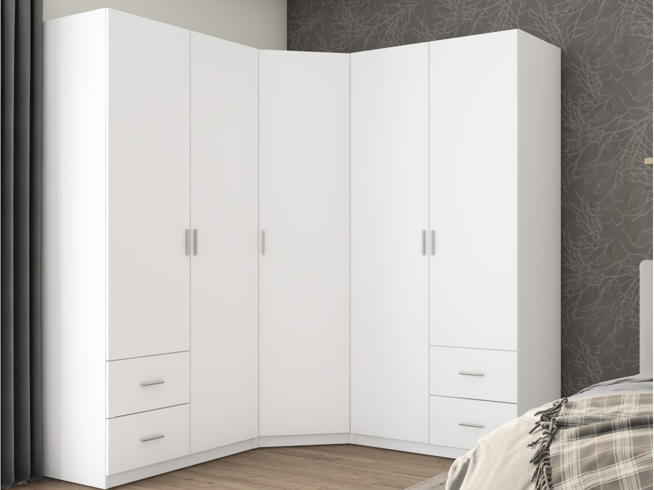 Kampinė spinta MBL 189/214 Kampinė spinta MBL 189/214