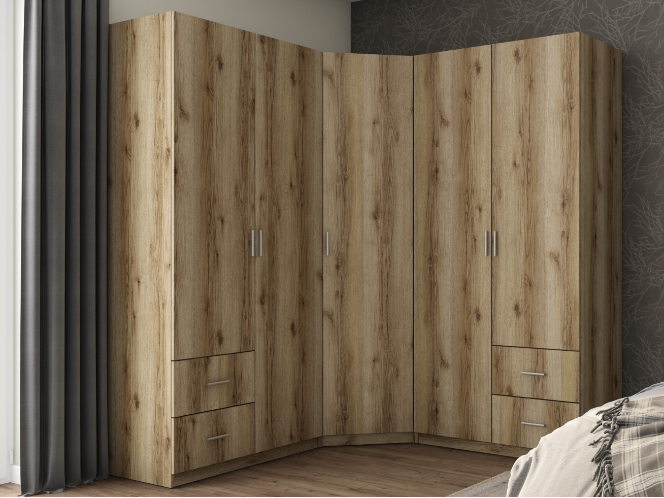 Kampinė spinta MBL 189/214 3