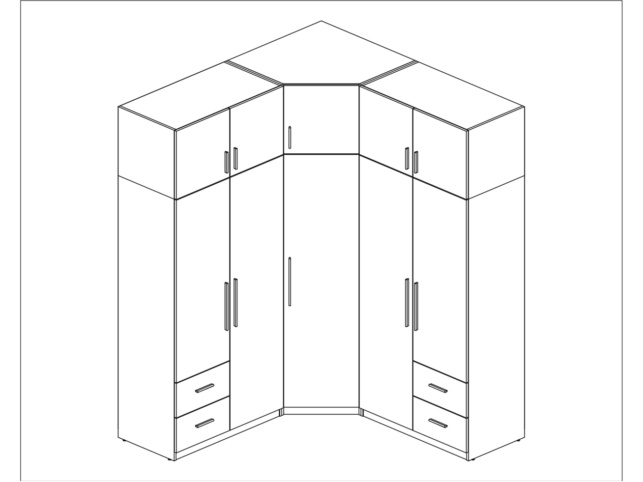 Kampinė spinta MBL 189/240 13