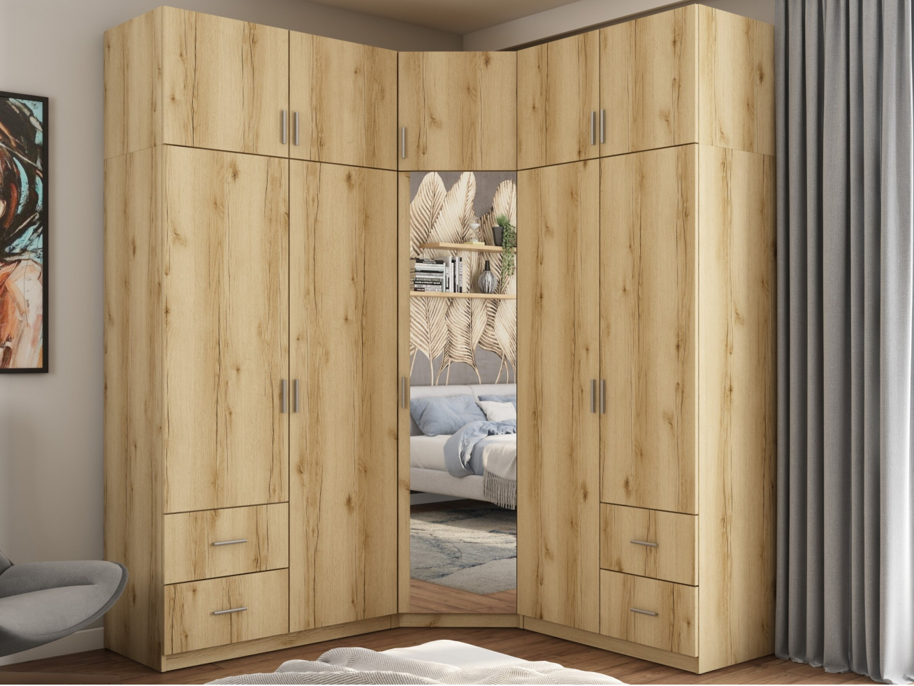 Kampinė spinta MBL 189/240 3 Kampinė spinta MBL 189/240 3