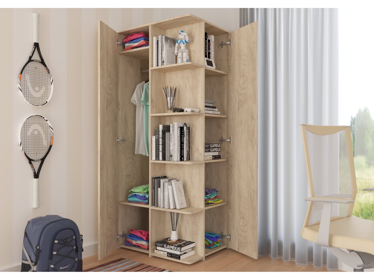 Kampinė spinta NEMO 3 Kampinė spinta NEMO 3