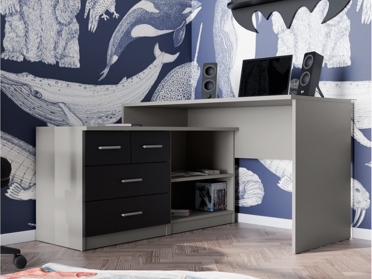 Kampinis Darbo stalas MBL 120x120 1