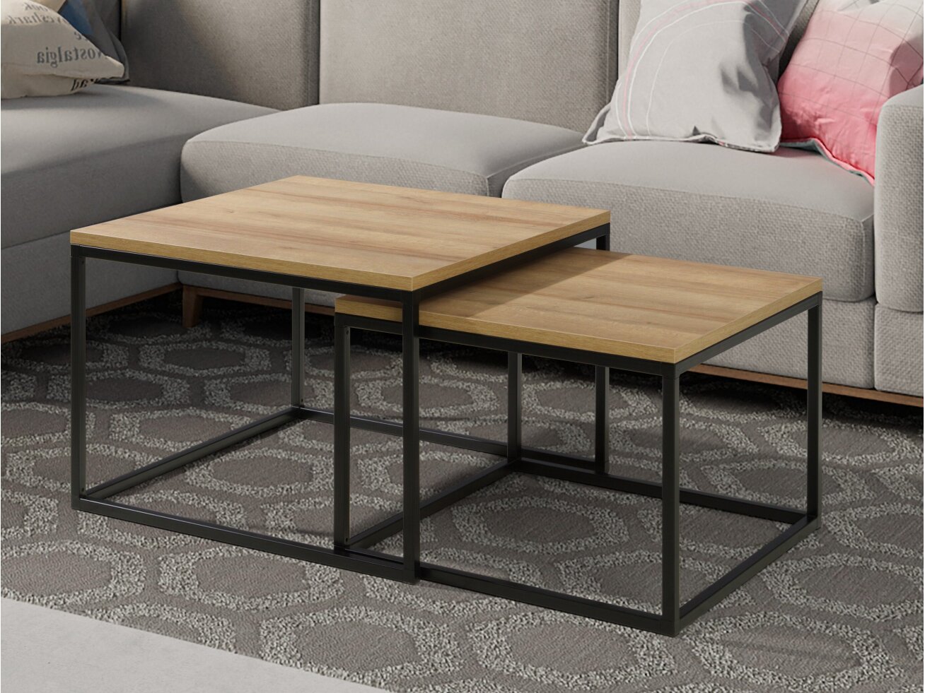 Kavos staliukų rinkinys LOFT Kavos staliukų rinkinys LOFT