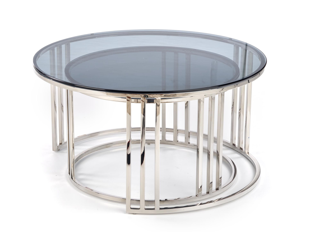 Stiklinis kavos staliukų rinkinys MERCURY 2