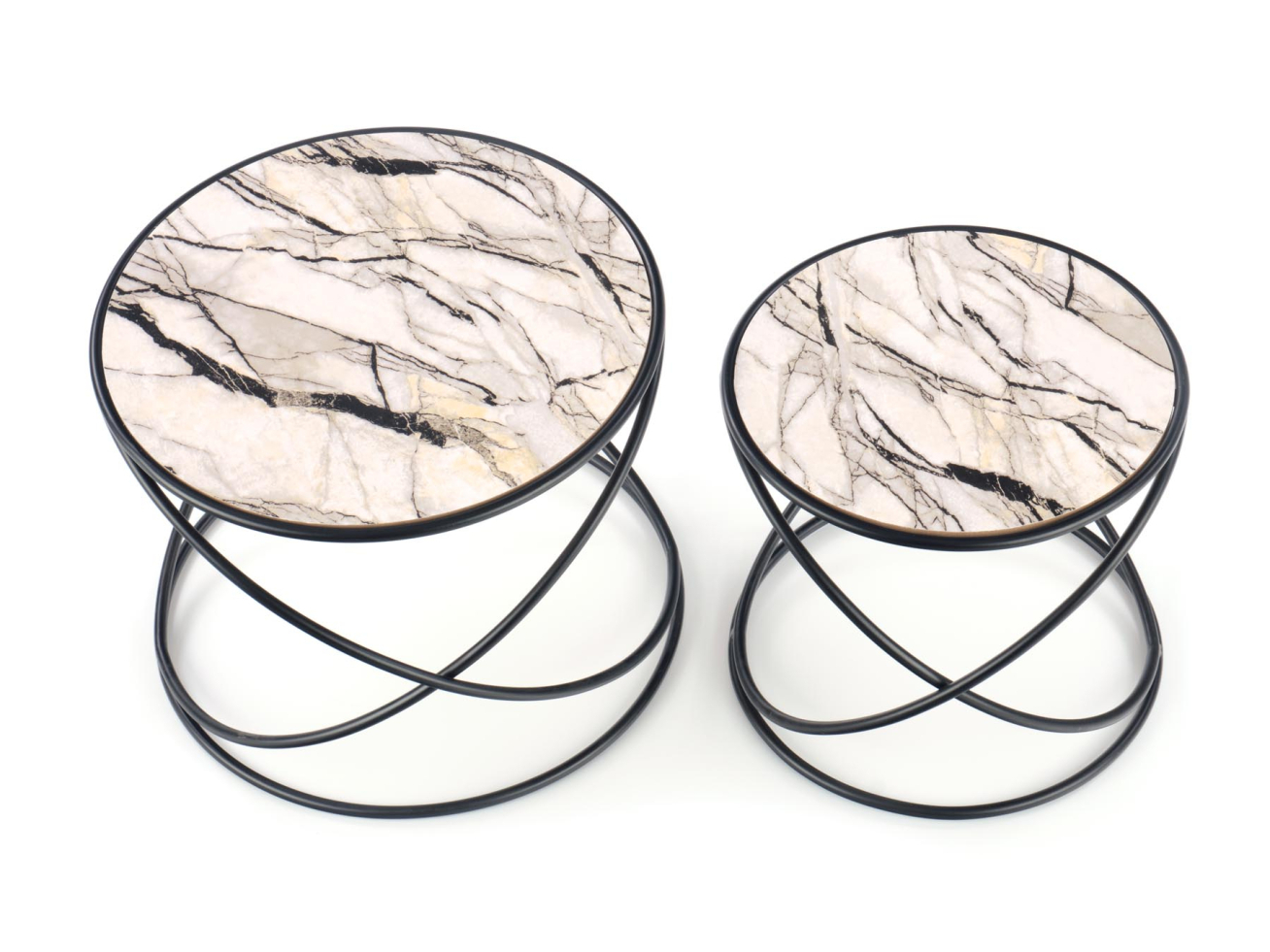 Kavos staliukų rinkinys SUSANNA 4 Kavos staliukų rinkinys SUSANNA 4