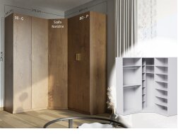 Kampinė spinta MBL MAX 270x169