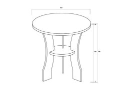 Kavos staliukas PLAY /D