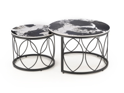 Kavos staliukų rinkinys ALEXANDRA