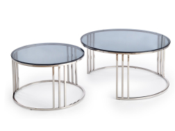 Stiklinis kavos staliukų rinkinys MERCURY