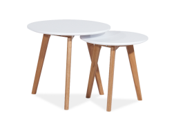 Kavos staliukų rinkinys MILAN S2