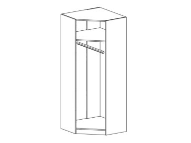 Kampinė spinta LORENTO L14 Kampinė spinta LORENTO L14