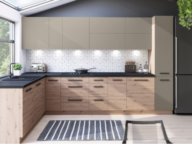 Kampinė apatinė spintelė Langen D90N 9