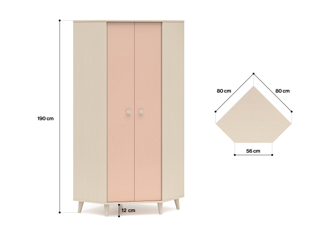 Kampinė Spinta MEVEL 01 7 Kampinė Spinta MEVEL 01 7